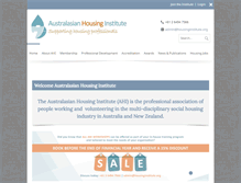 Tablet Screenshot of housinginstitute.org